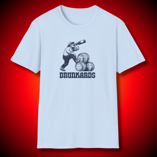 “Drunkards” Man Drinking Beer Graphic Tee | Repent And Believe The Gospel T-Shirt | Ephesians 5:18 (NASB) | Unisex