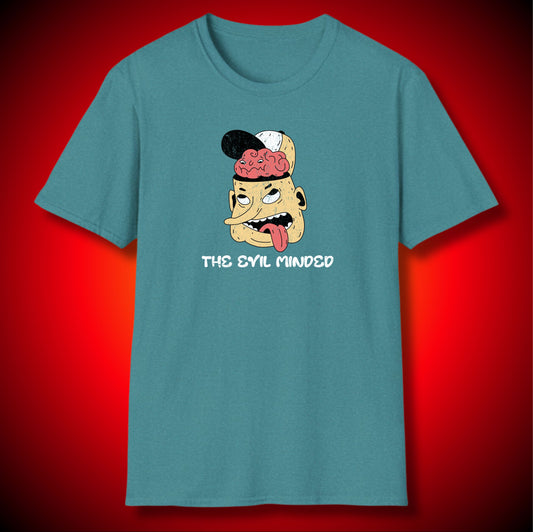 “The Evil Minded” Evil Man’s Brain Exposed Graphic Tee | Repent And Believe The Gospel | Mark 7:21 (NASB) | Unisex