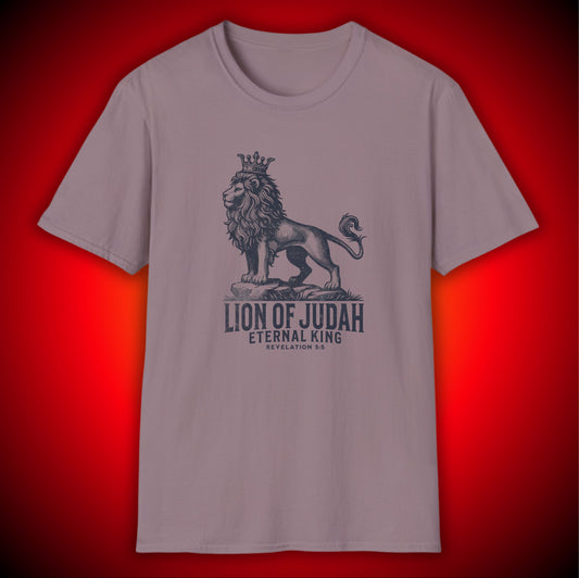 Lion of Judah T-Shirt — Lion of Judah Eternal King Christian Tee | Revelation 5:5 | Unisex