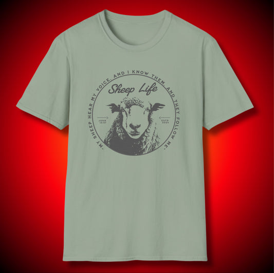 Sheep Life T-Shirt — Vintage Farm Animal Graphic Tee